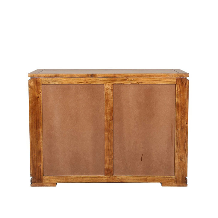 Leonaldo Chest Of Drawer (Walnut & Black)